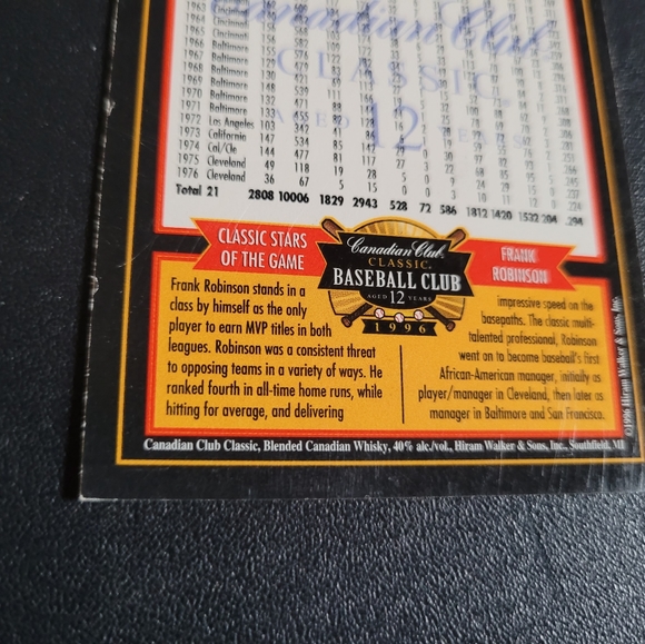 FRANK ROBINSON CINCINNATI REDS AUTOGRAPH - Picture 2 of 11